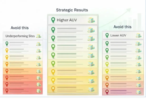 Strategic Results: Higher AUV vs Lower AUV